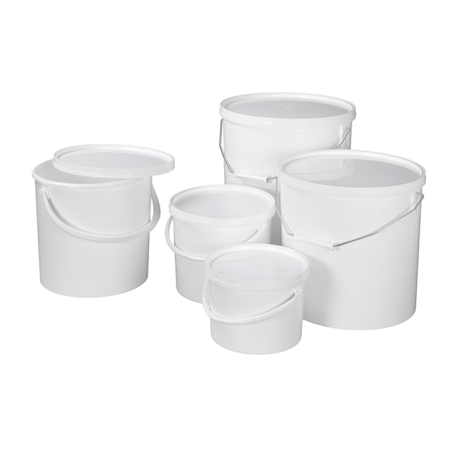 Bucket round with handle PP 3 lt